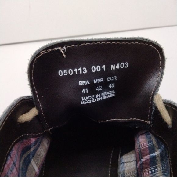 Democrata GARAGE Mens 10 Comfortable Suede Lace Up Chukka Boots Made In Brazil - Picture 5 of 16